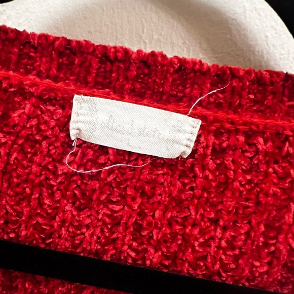 Altar'd State Vibrant Red Crew Neck Sweater - Picture 2 of 4